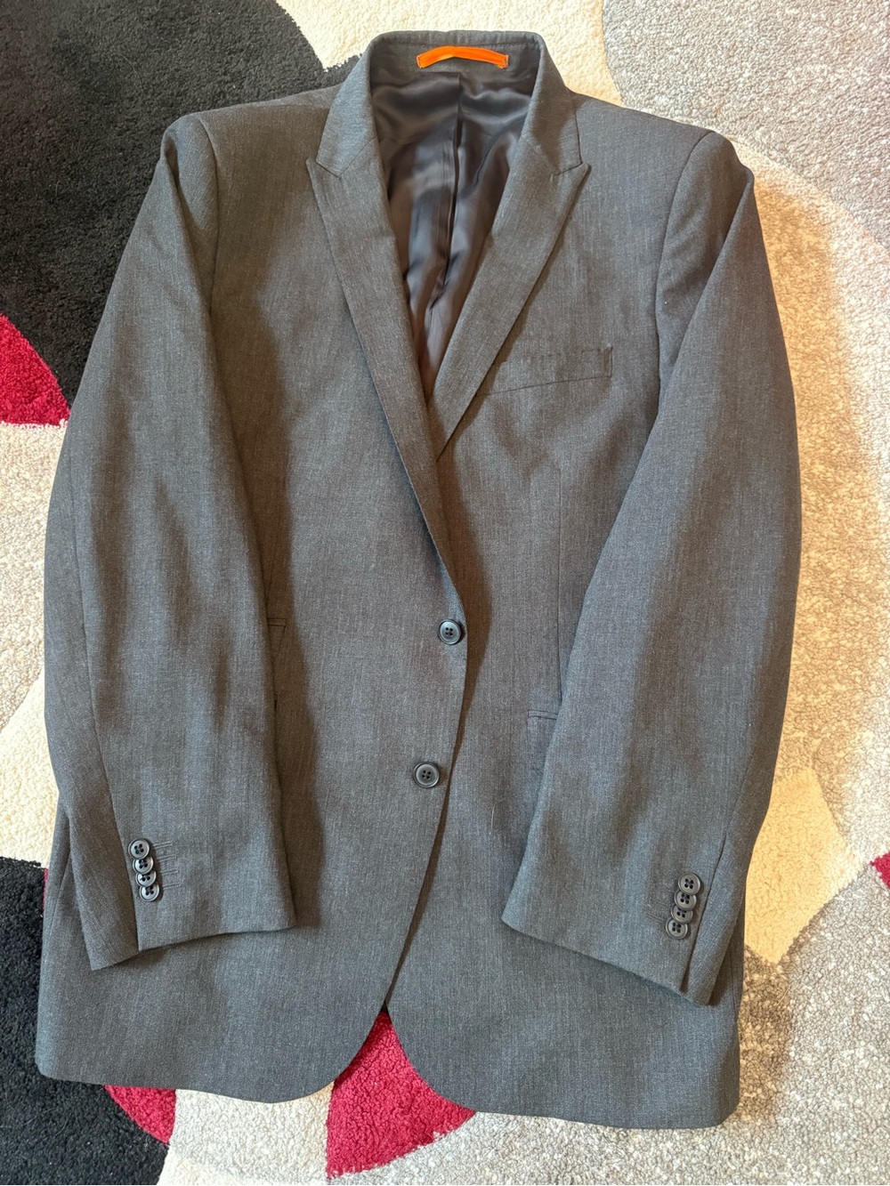 Ben Sherman Charcoal Gray Two-Button Sport Coat